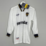 1995 BOCA JUNIORS #10 *BNWT* L/S AWAY SHIRT (S) OLAN