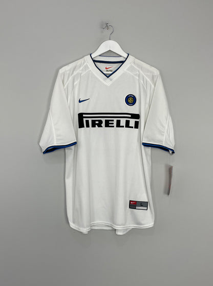 1999/00 INTER MILAN RONALDO #9 *BNWT* AWAY SHIRT (L) NIKE