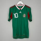 2010 MEXICO BLANCO #10 HOME SHIRT (S) ADIDAS