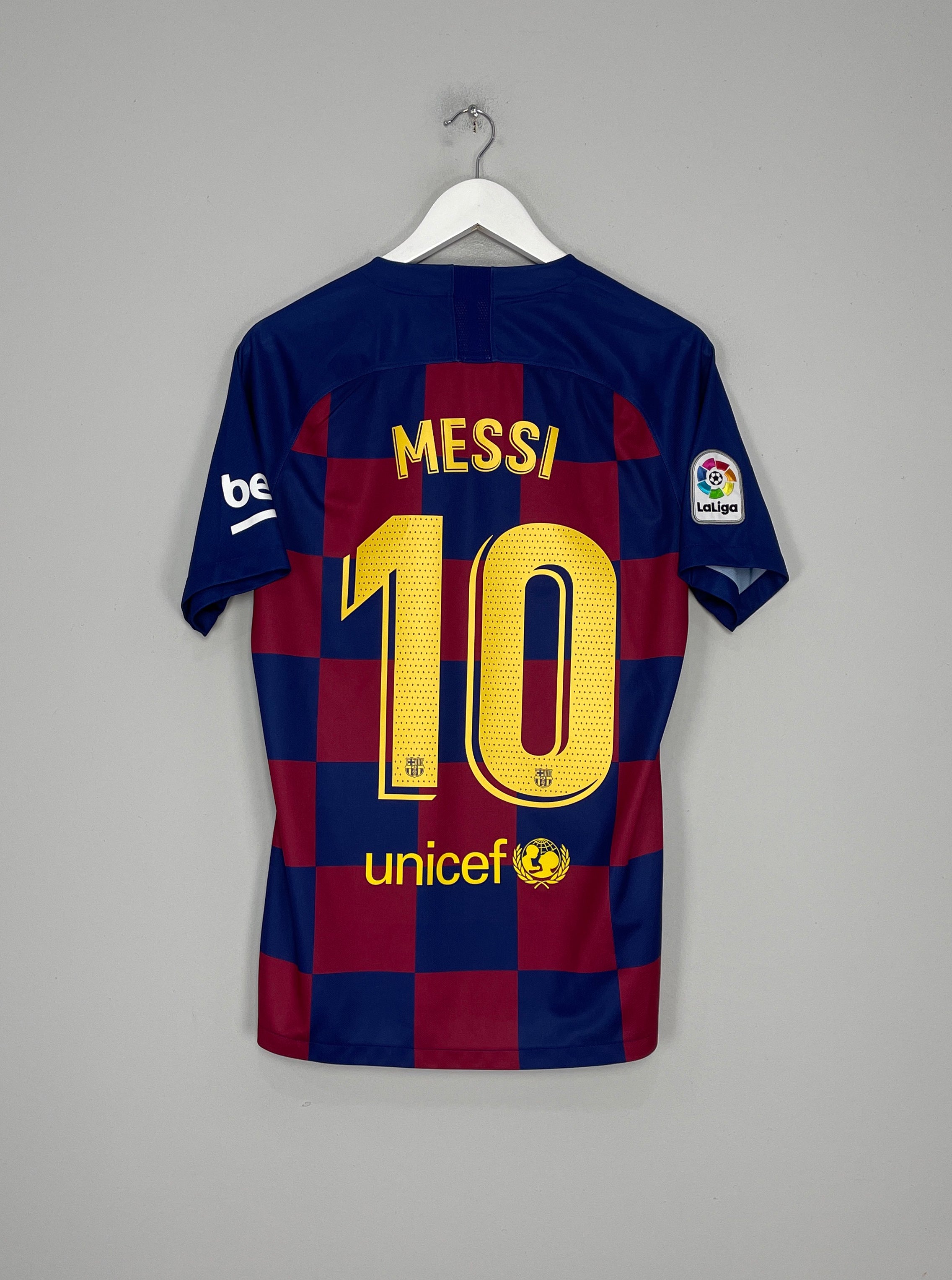 2019/20 BARCELONA MESSI #10 HOME SHIRT (M) NIKE