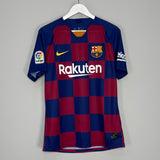 2019/20 BARCELONA MESSI #10 HOME SHIRT (M) NIKE