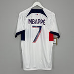 2023/24 PSG MBAPPE #7 *BNWT* AWAY SHIRT (M) NIKE