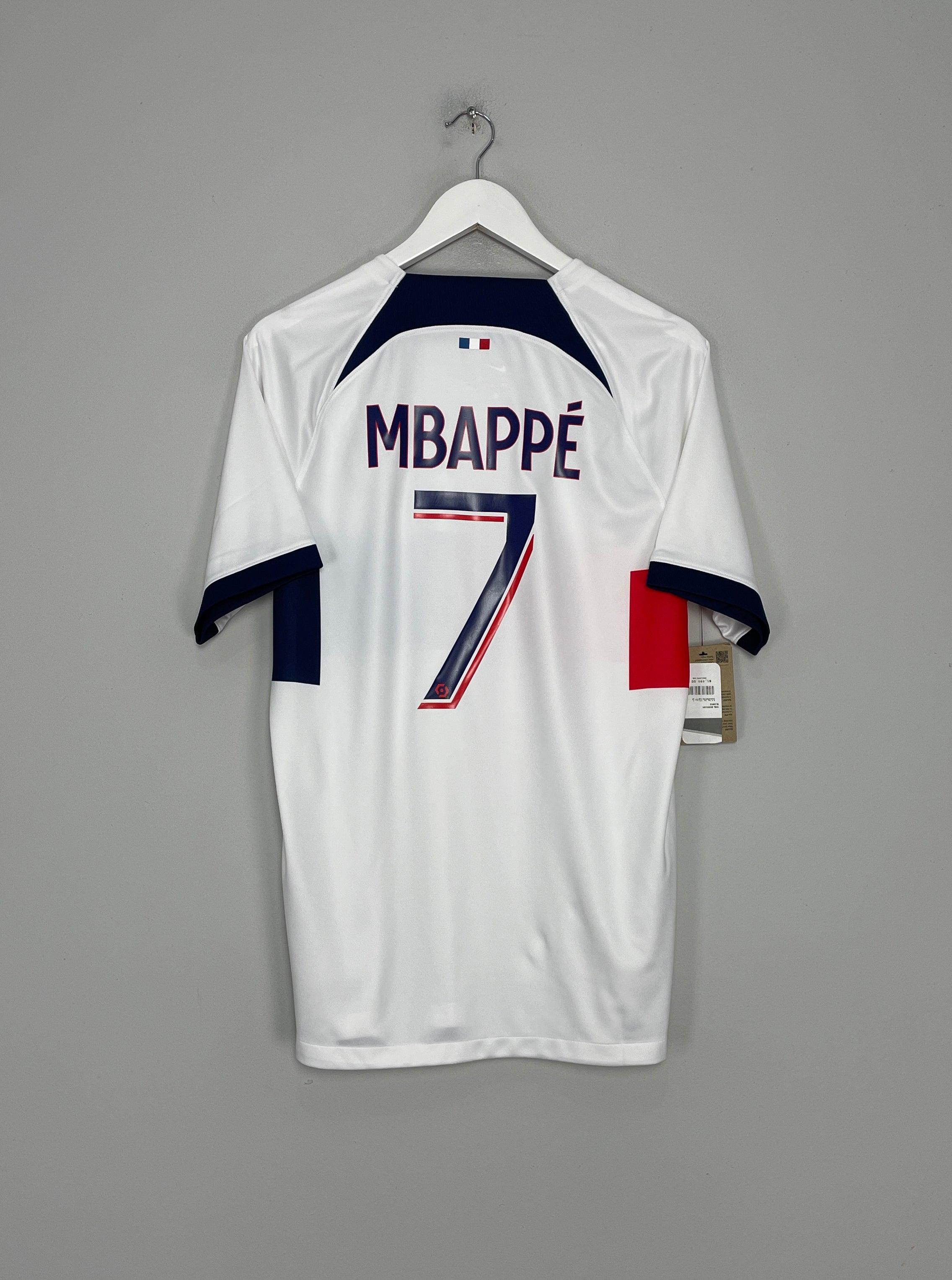 2023/24 PSG MBAPPE #7 *BNWT* AWAY SHIRT (M) NIKE