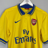 2013/14 ARSENAL ARTETA #8 AWAY SHIRT (M) NIKE