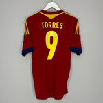 2012/13 SPAIN TORRES #9 CONFEDERATIONS CUP HOME SHIRT (M) ADIDAS