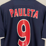 2002/03 PSG PAULETA #9 HOME SHIRT (L) NIKE