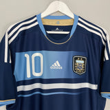 2011/12 ARGENTINA MESSI #10 AWAY SHIRT (M) ADIDAS