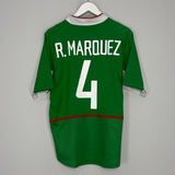 2003/04 MEXICO MARQUEZ #4 HOME SHIRT (M) NIKE