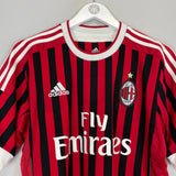 2011/12 AC MILAN SEEDORF #10 HOME SHIRT (M) ADIDAS