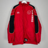 1998/99 AJAX BENCH COAT (XL) UMBRO