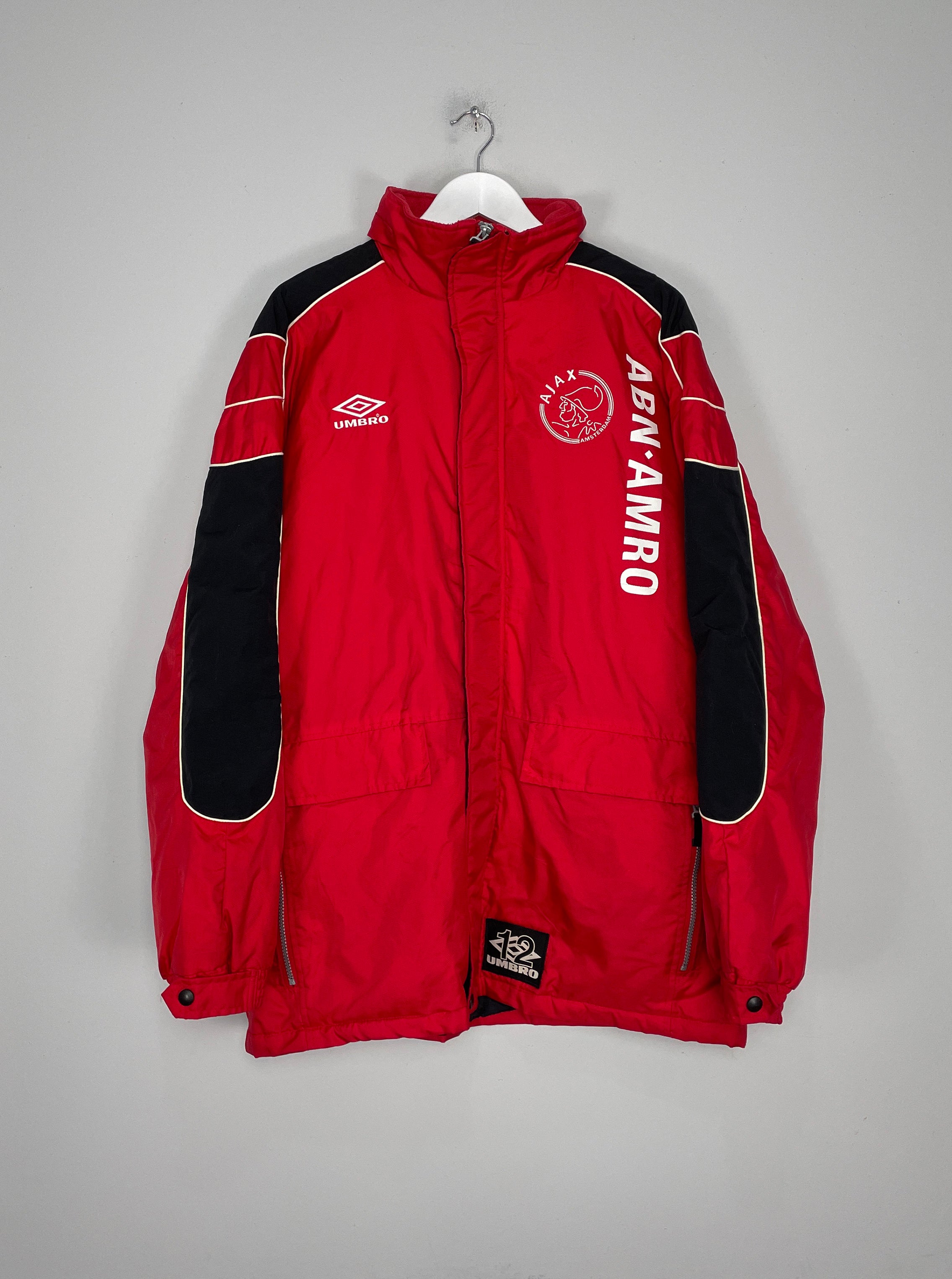 1998/99 AJAX BENCH COAT (XL) UMBRO