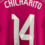 2014/15 REAL MADRID CHICHARITO #14 AWAY SHIRT (S) ADIDAS