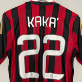 2013/14 AC MILAN KAKA #22 HOME SHIRT (S) ADIDAS