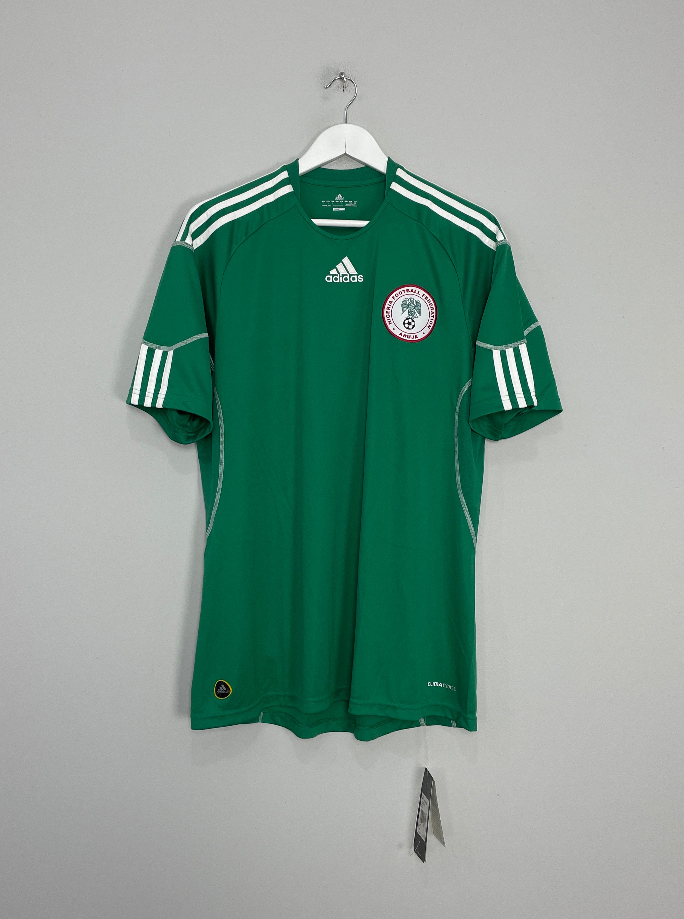 Image of the Nigeria shirt from the 2010/11 season