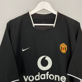 2003/05 MANCHESTER UNITED RONALDO #7 AWAY SHIRT (XL) NIKE