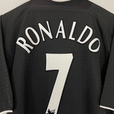 2003/05 MANCHESTER UNITED RONALDO #7 AWAY SHIRT (XL) NIKE