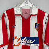 2001/02 ATLETICO MADRID F.TORRES #9 HOME SHIRT (L) NIKE