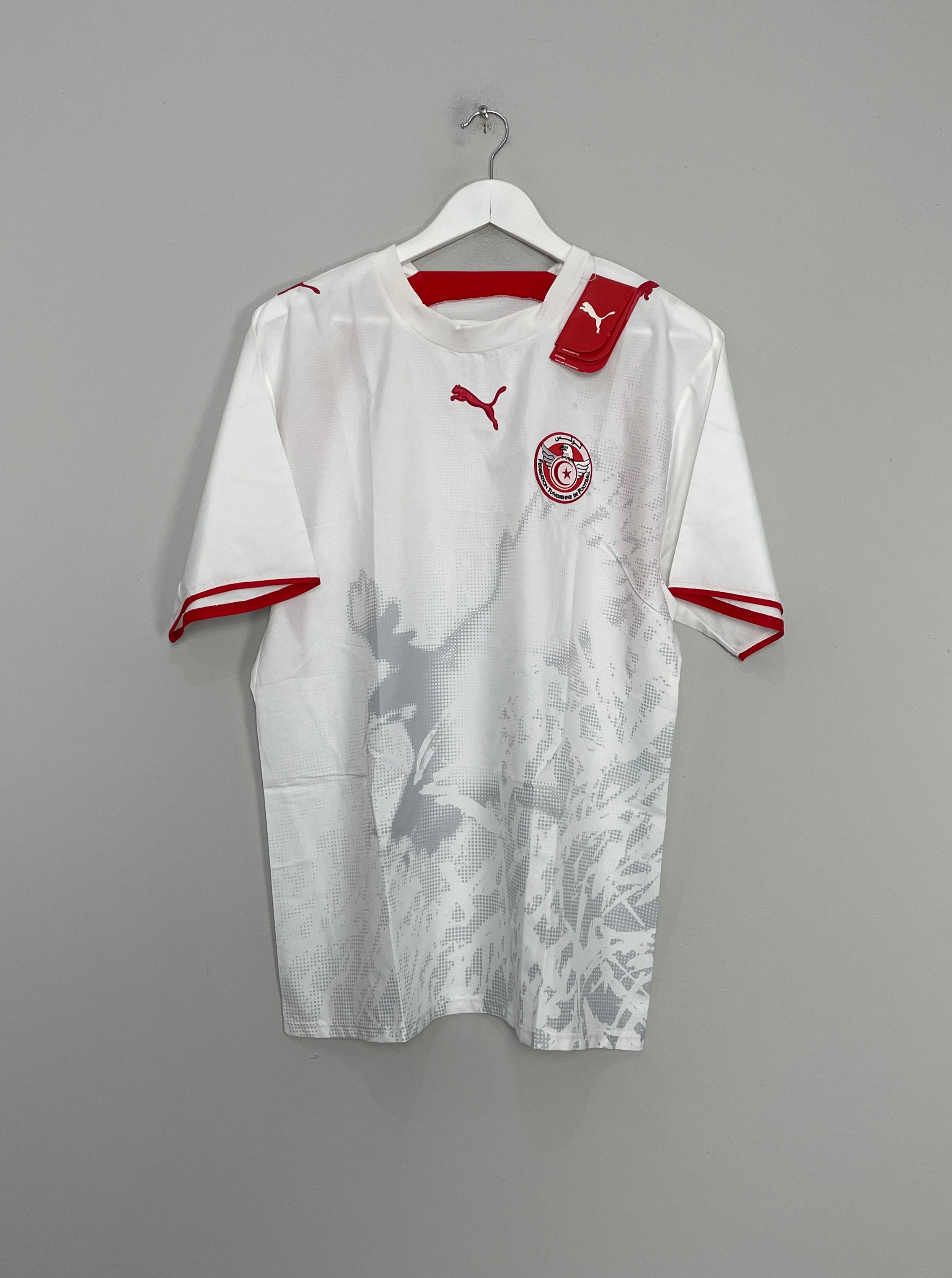 Image of the Tunisia shirt from the 2006/07 season