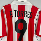 2001/02 ATLETICO MADRID F.TORRES #9 HOME SHIRT (L) NIKE