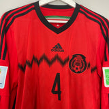 2014/15 MEXICO R.MARQUEZ #4 L/S AWAY SHIRT (L) ADIDAS