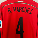 2014/15 MEXICO R.MARQUEZ #4 L/S AWAY SHIRT (L) ADIDAS