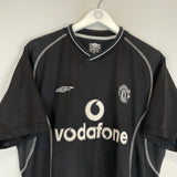 2000/01 MANCHESTER UNITED BARTHEZ #1 GK SHIRT (L) UMBRO