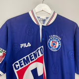 1997/99 CRUZ AZUL *CHAMPIONS* HOME SHIRT (S) FILA