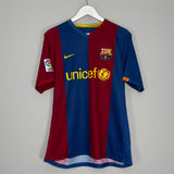 2006/07 BARCELONA RONALDINHO #10 HOME SHIRT (L) NIKE