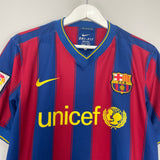 2009/10 BARCELONA MESSI #10 HOME SHIRT (L) NIKE