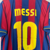 2009/10 BARCELONA MESSI #10 HOME SHIRT (L) NIKE