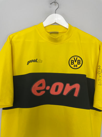 2002/03 DORTMUND ROSICKY #10 HOME SHIRT (XL) GOOOLDE