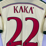 2014/15 AC MILAN KAKA #22 THIRD SHIRT (M) ADIDAS