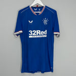 2020/21 RANGERS HOME SHIRT (L) CASTORE