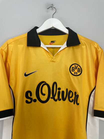 1998/00 DORTMUND MOLLER #10 HOME SHIRT (L) NIKE