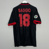 Image of the AC Milan Baggio shirt from the 1996/97 season