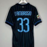 2014/15 INTER MILAN D'AMBROSIO #33 *AUTHENTIC* HOME SHIRT (L) NIKE