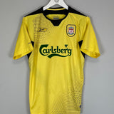 2004/06 LIVERPOOL AWAY SHIRT (S) REEBOK