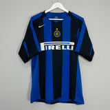 2004/05 INTER MILAN ADRIANO #10 HOME SHIRT (L) NIKE