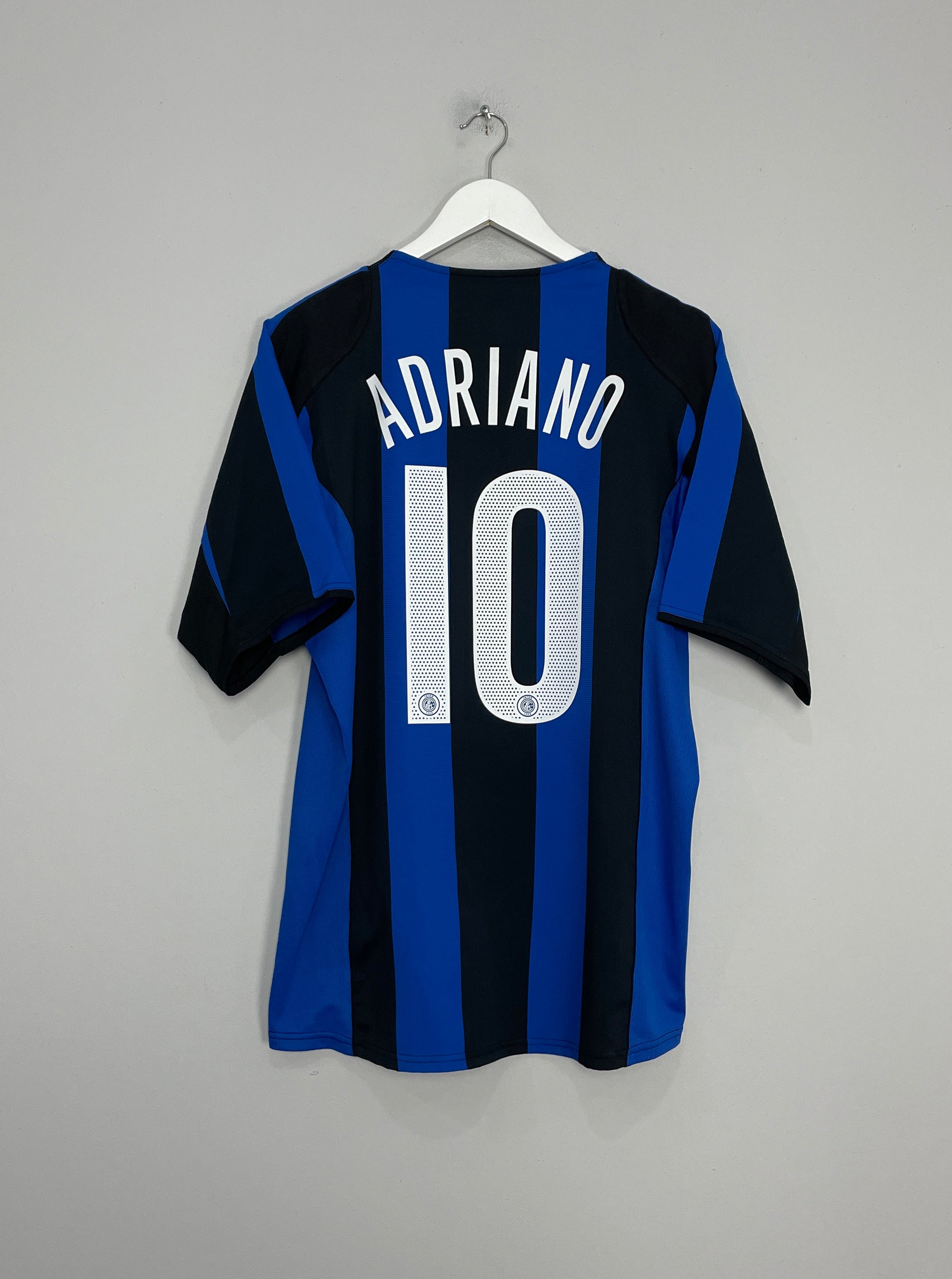 Image of the Inter Milan Adriano shirt from the 2004/05 season