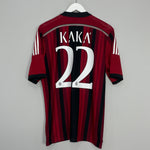 Image of the AC Milan Kaka shirt from the 2014/15 season