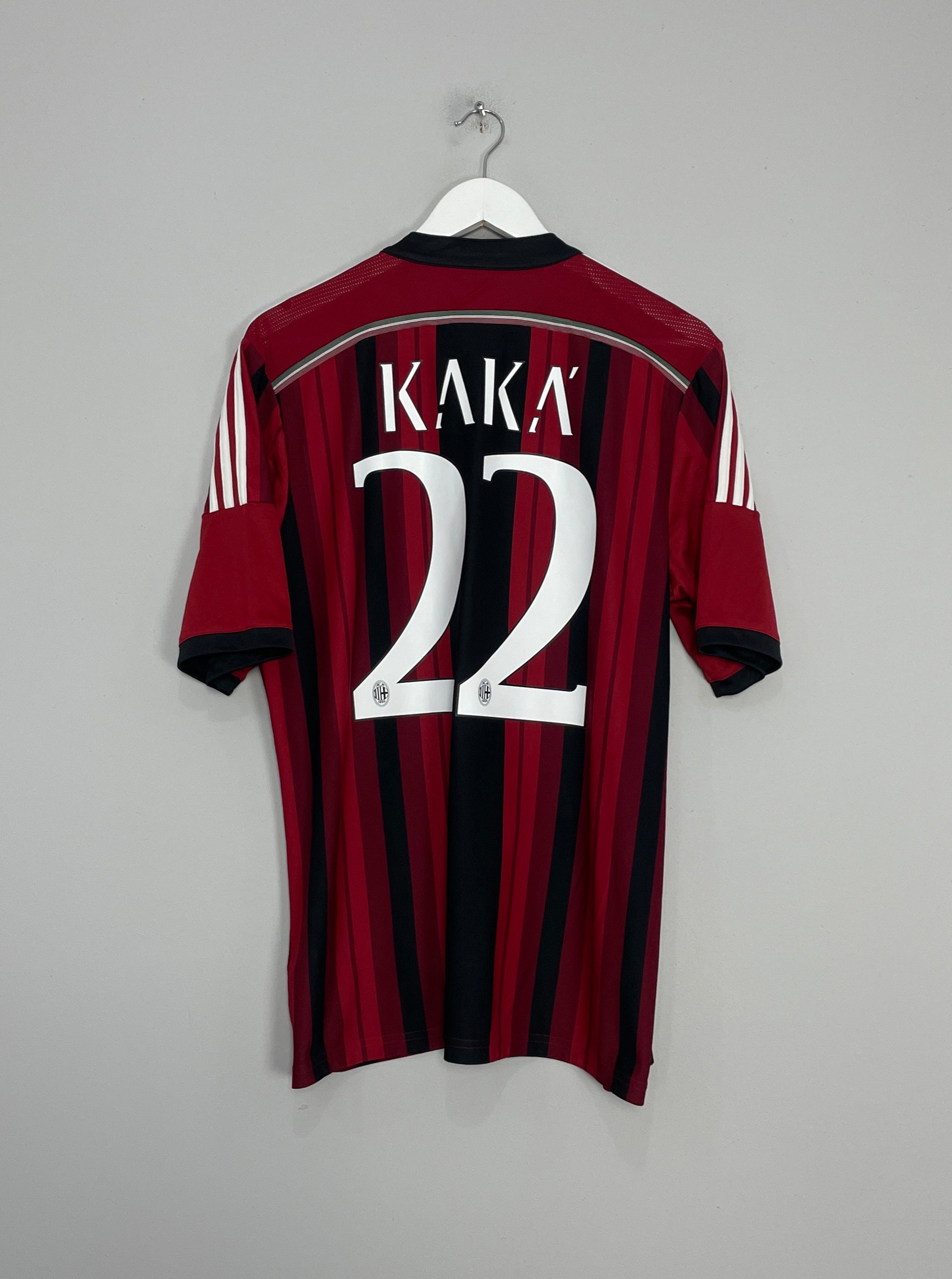 Image of the AC Milan Kaka shirt from the 2014/15 season