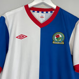 2011/12 BLACKBURN ROVERS YAKUBU #22 HOME SHIRT (L) UMBRO