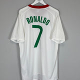 2007/09 PORTUGAL RONALDO #7 AWAY SHIRT (XL) NIKE