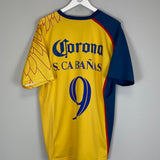 2007/08 CLUB AMERICA CABANAS #9 HOME SHIRT (XL) NIKE