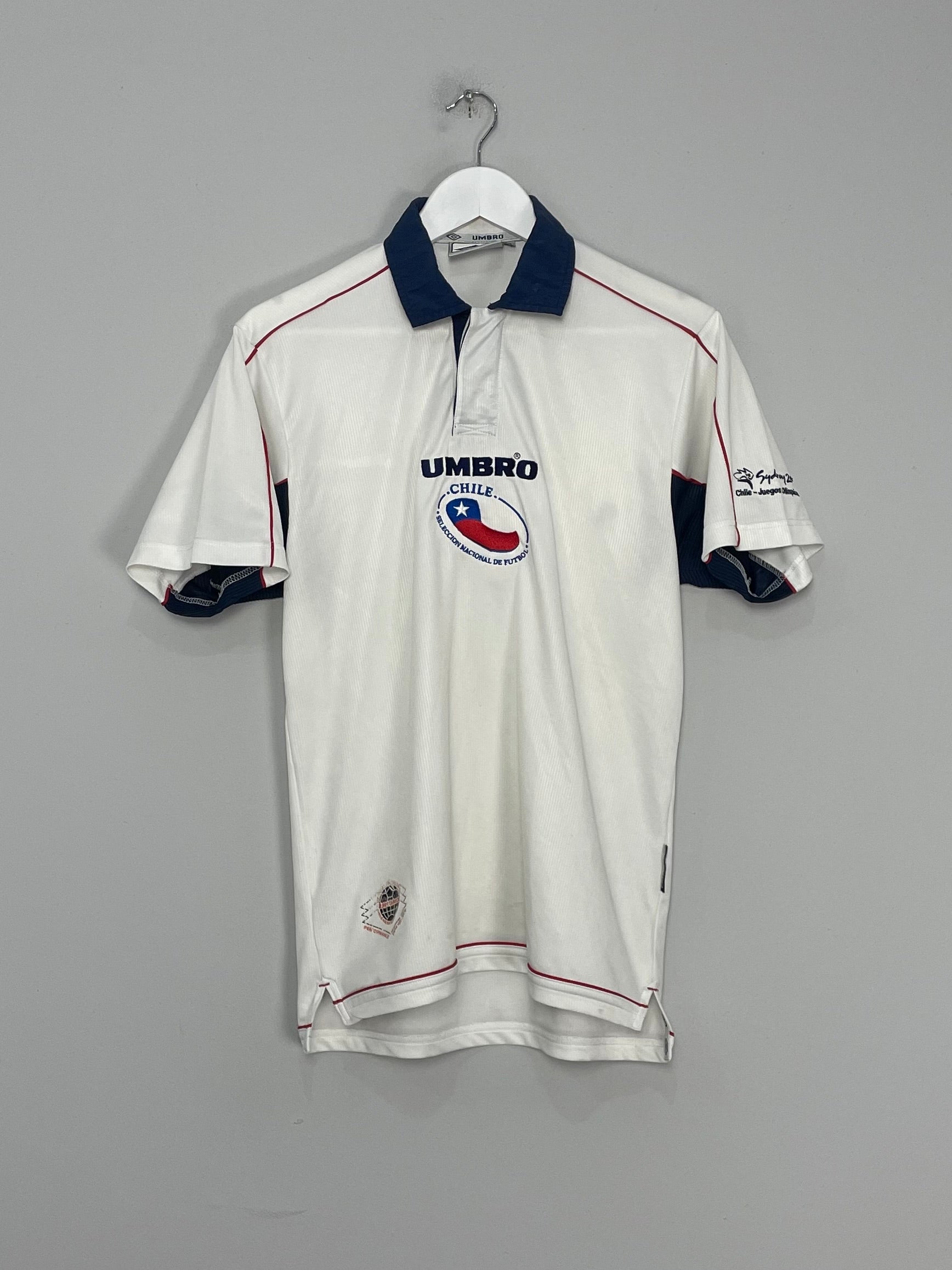 2000/02 CHILE AWAY SHIRT (S) UMBRO