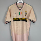 2003/04 JUVENTUS NEDVED #11 AWAY SHIRT (M) NIKE