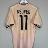 2003/04 JUVENTUS NEDVED #11 AWAY SHIRT (M) NIKE