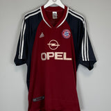 2001/02 BAYERN MUNICH HOME SHIRT (XL) ADIDAS