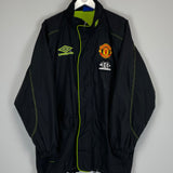 1998/99 MANCHESTER UNITED BENCH COAT (XL) UMBRO