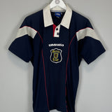 1996/98 SCOTLAND HOME SHIRT (S) UMBRO